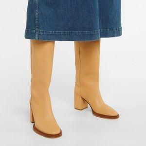 Chloé leather knee-high boots